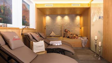 Turkish bath/hammam, body treatments, aromatherapy, deep-tissue massages