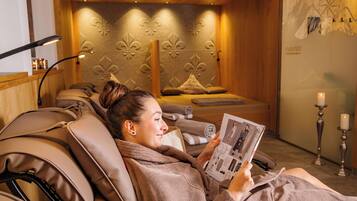 Sauna, Dampfbad, Körperbehandlungen, Aromatherapie