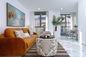 Apartamento (2 Bedrooms) | Sala de estar