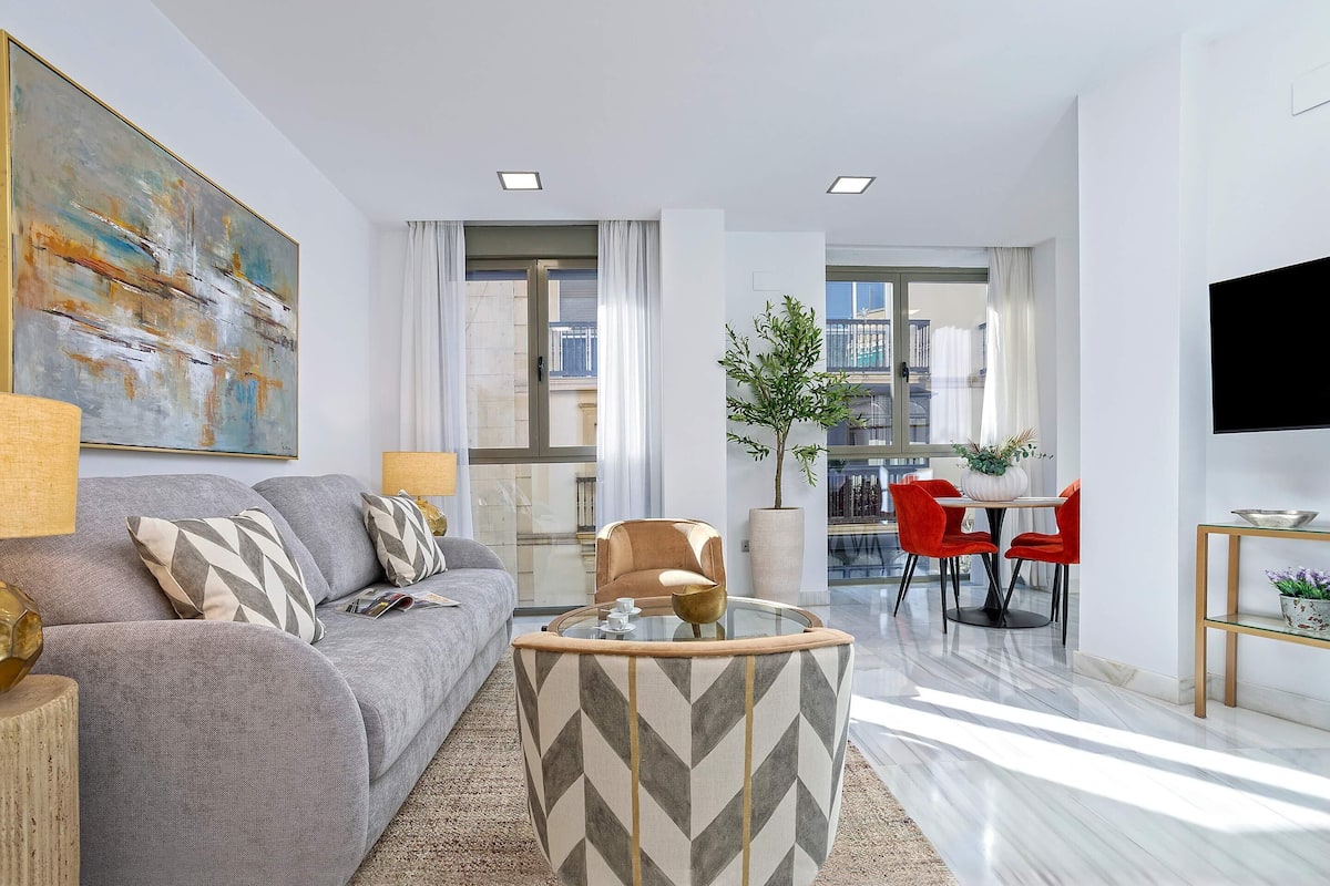 Apartamento (2 Bedrooms) | Área de estar