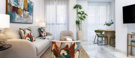 Huoneisto (2 Bedrooms) | Oleskelualue
