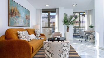 Appartement (2 Bedrooms) | Woonkamer