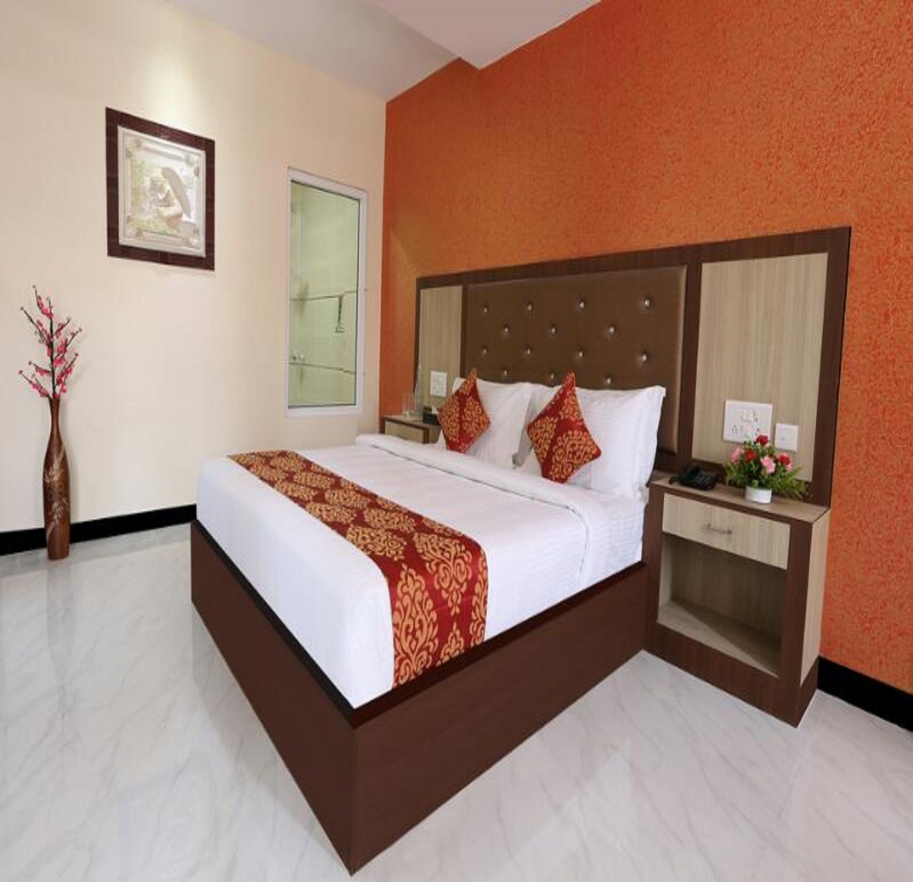 Habitació Deluxe | Llençols de cotó egipci, roba de llit d'alta qualitat i escriptori 