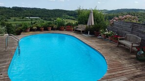 Pool - Holiday Home 'Casale San Giacomo Guest House' with Private Pool, Wi-Fi and Air Conditioning (Gavardo)