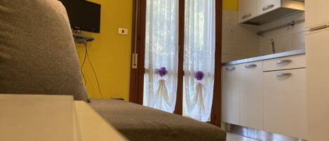 Apartment, 1 Bedroom, Balcony, City View | Room amenity