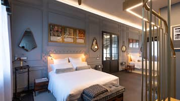 Leilighet – deluxe, hageutsikt | Skrivebord og wi-fi (inkludert)