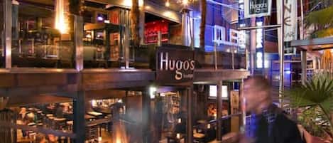 Restaurante al aire libre