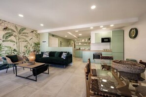 Living area - Bright, Modern & Central Swieqi Retreat (Is-Swieqi)