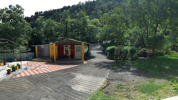 Voorkant van accommodatie