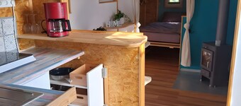 Tiny Home “Lara” with Mountain View, Private Garden and Wi-Fi