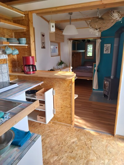 Tiny Home “Lara” with Mountain View, Private Garden and Wi-Fi