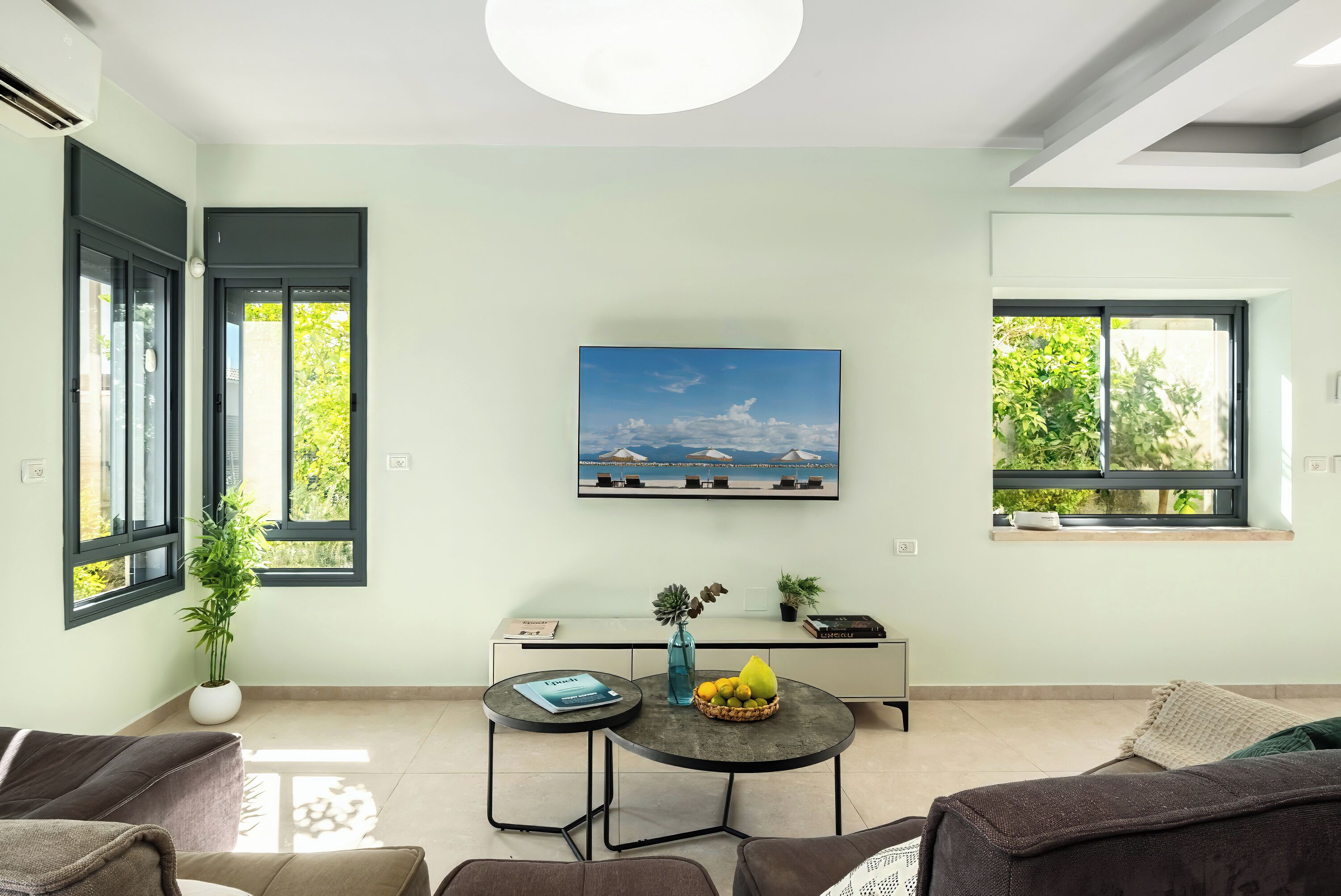 Villa, uitzicht op bergen | Woonruimte