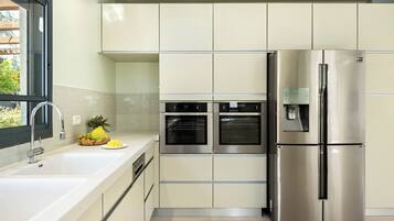 Villa, Mountain View | Private kitchen | Coffee/tea maker