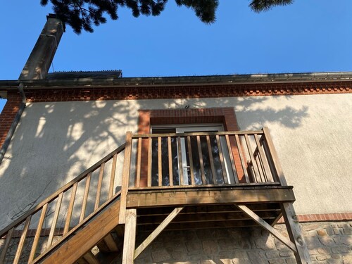 Gîte above a bookshop