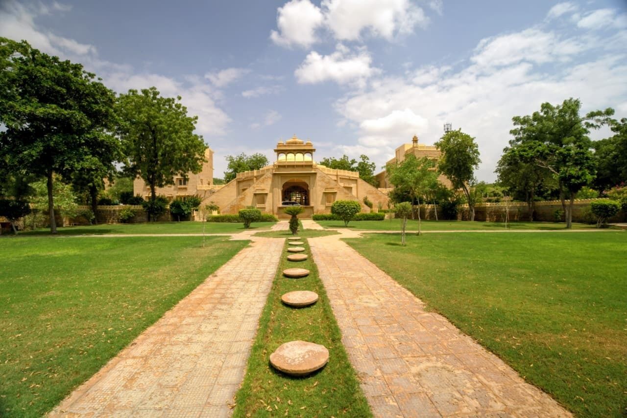 Fachada de la propiedad