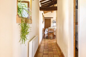Dining - Holiday Home “Gîte Des Hiboux” with Shared Pool, Private Terrace & Wi-Fi (Sanxay)