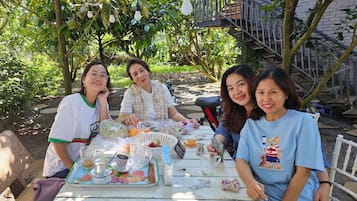 Chambre Double Standard pour 1 personne, vue jardin | Terrasse/Patio