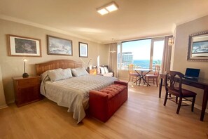 1 bedroom - Estudio Playa Miramar Home Office Pool Parking (Vina del Mar)