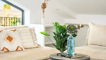 Appartement, vue montagne | Coin séjour