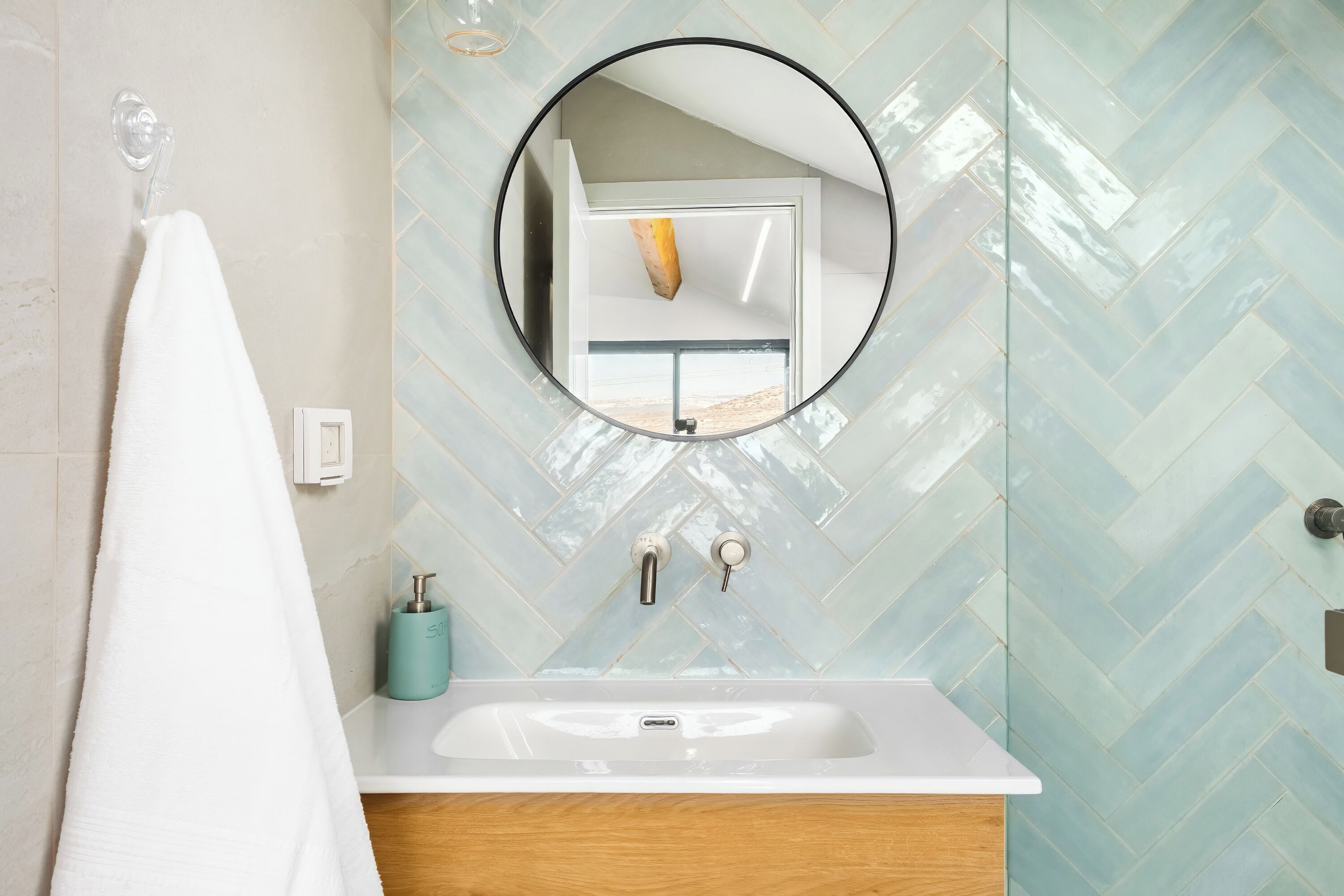 Apartment, Bergblick | Badezimmer