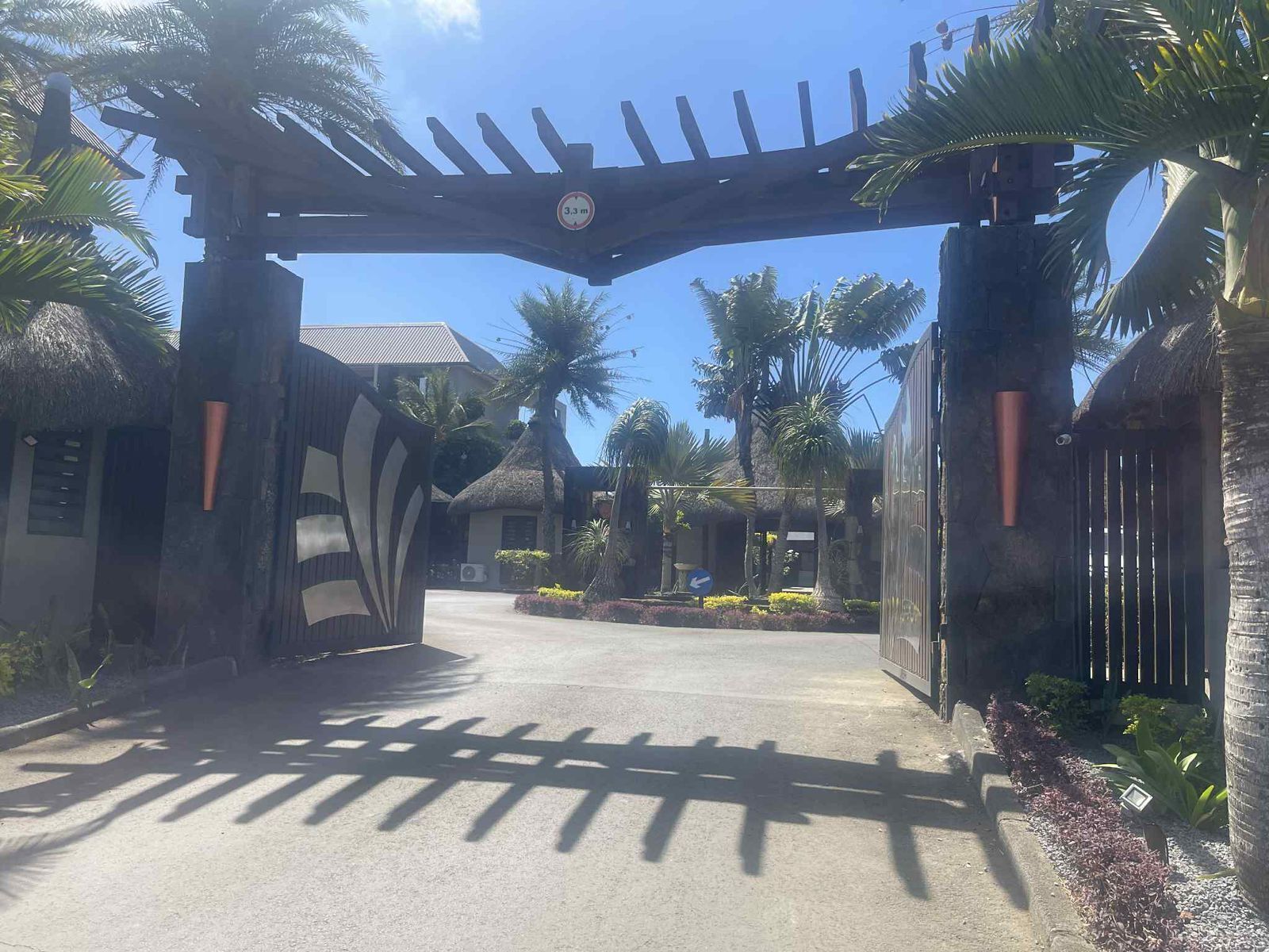 Fachada de la propiedad