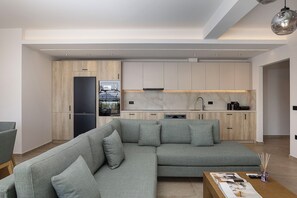 Villa Deluxe, vue mer | Salle de séjour