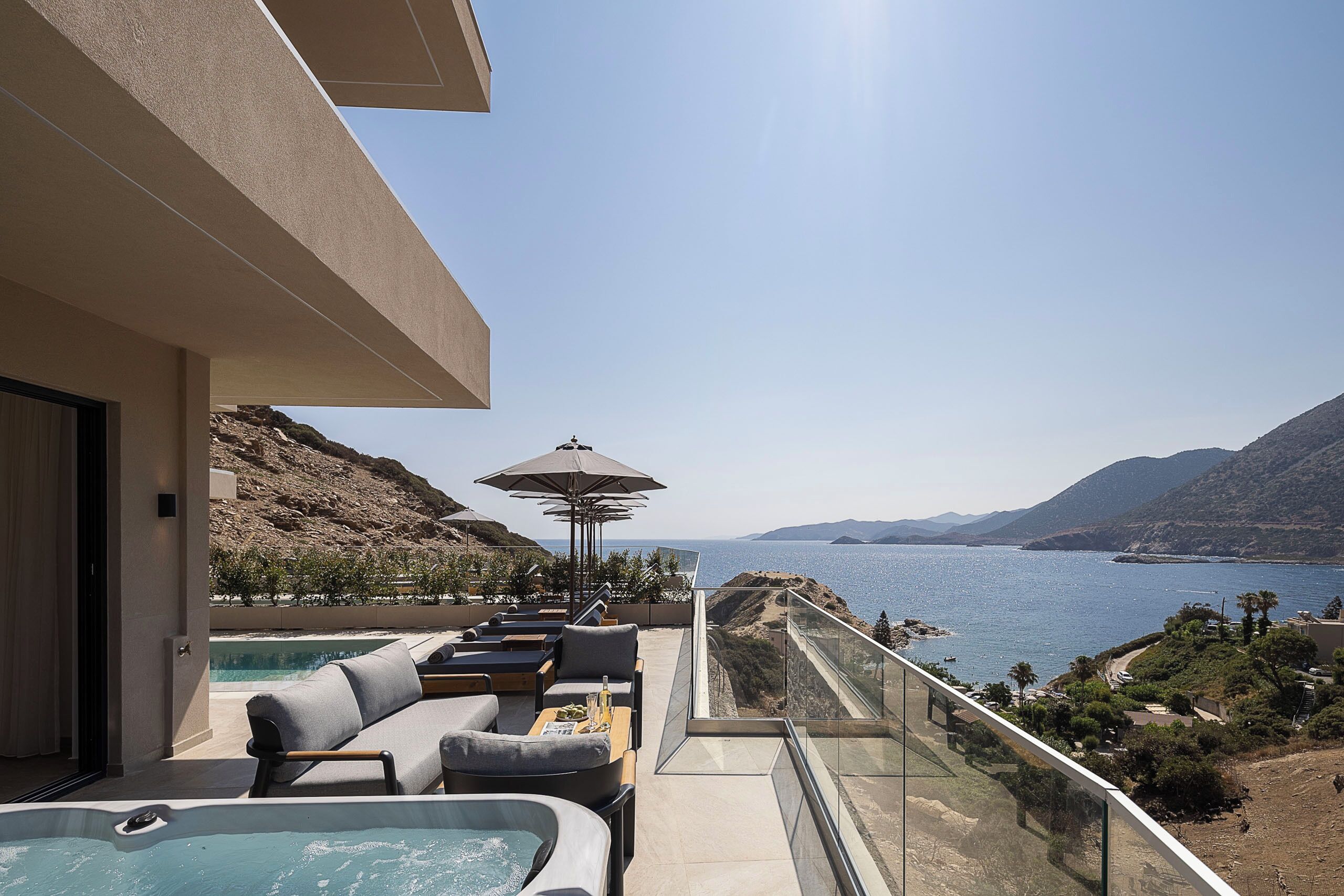 Deluxe Villa, Sea View | View from room