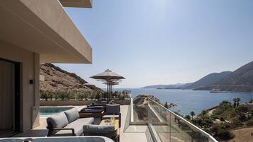 Deluxe Villa, Sea View | View from room