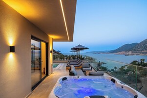 华丽别墅, 海景 | 客房景观