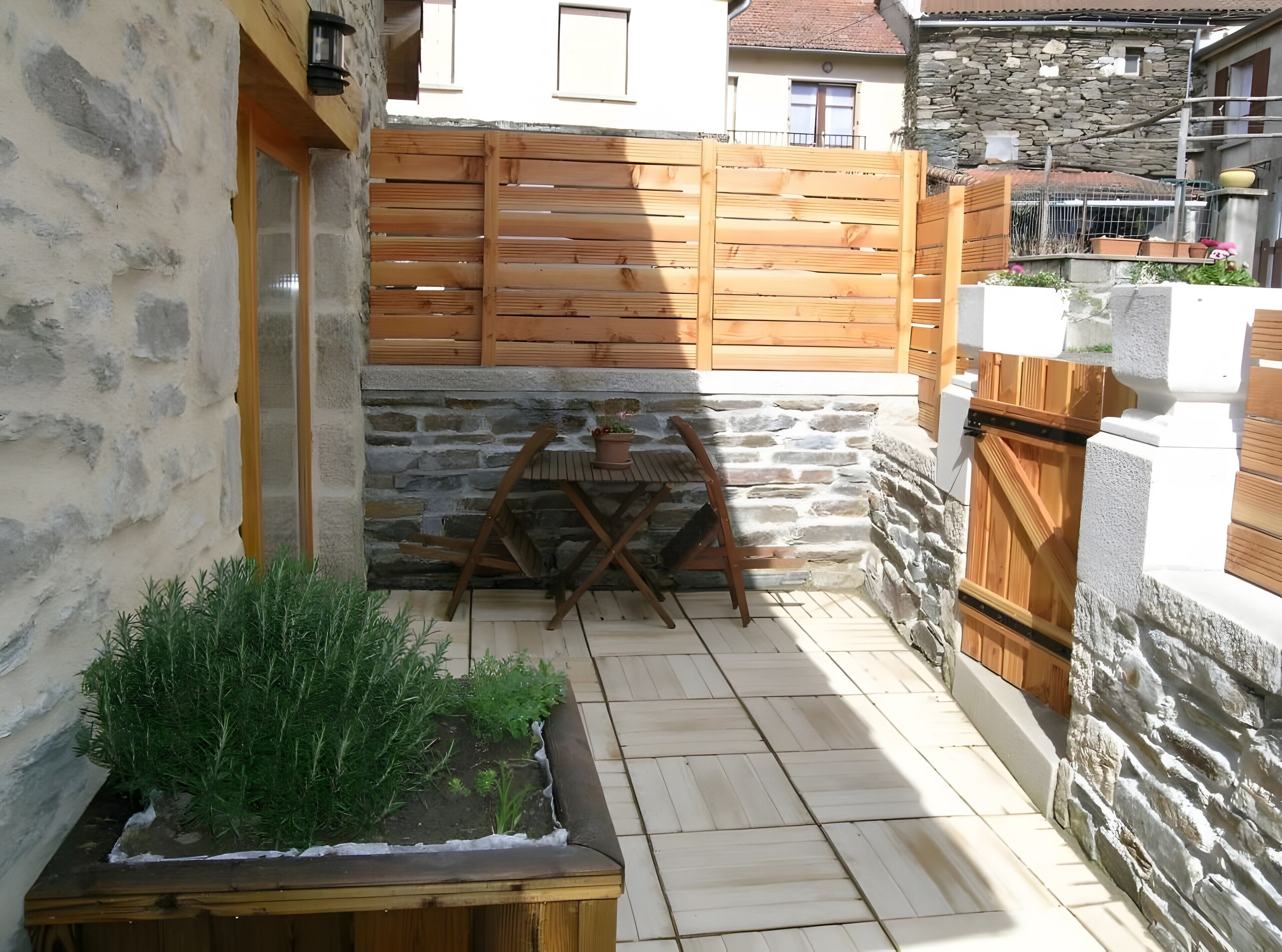 Udendørs spisemuligheder