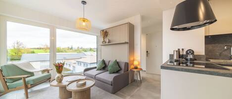 Economy-Apartment, Balkon | Wohnbereich