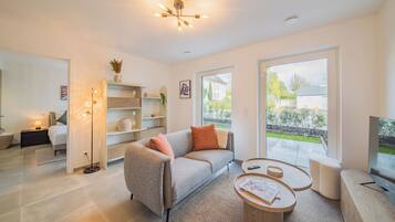 Appartamento Standard, balcone | Area soggiorno