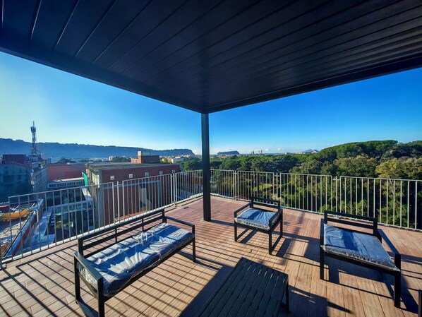Terrace/patio - Lamal Hotel (Naples)