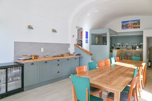 Dining - Guest Room 1 with Shared Pool, Communal Garden and Wi-Fi (Betton-Bettonet)