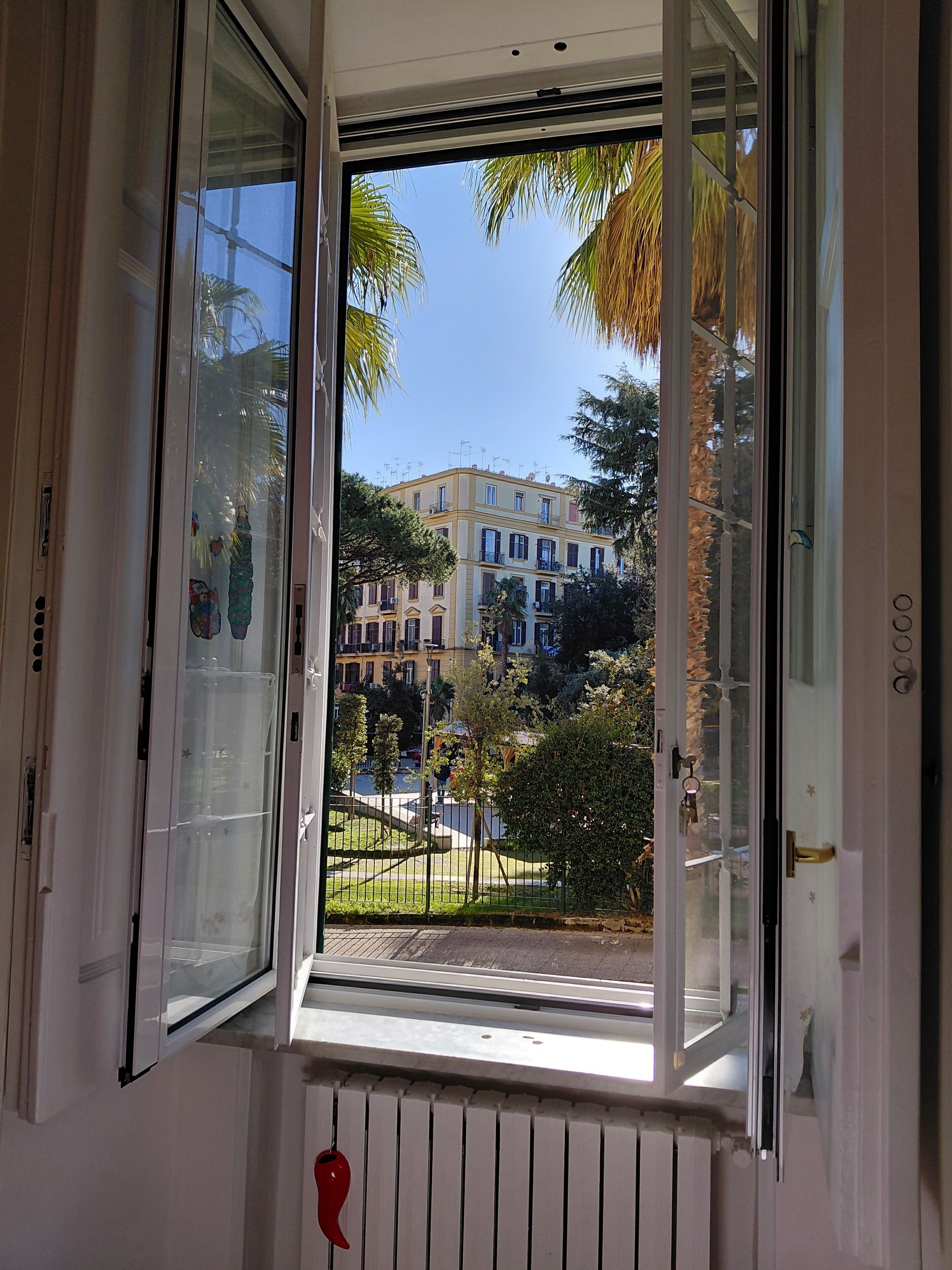 Standard Triple Room, Garden View | View from room