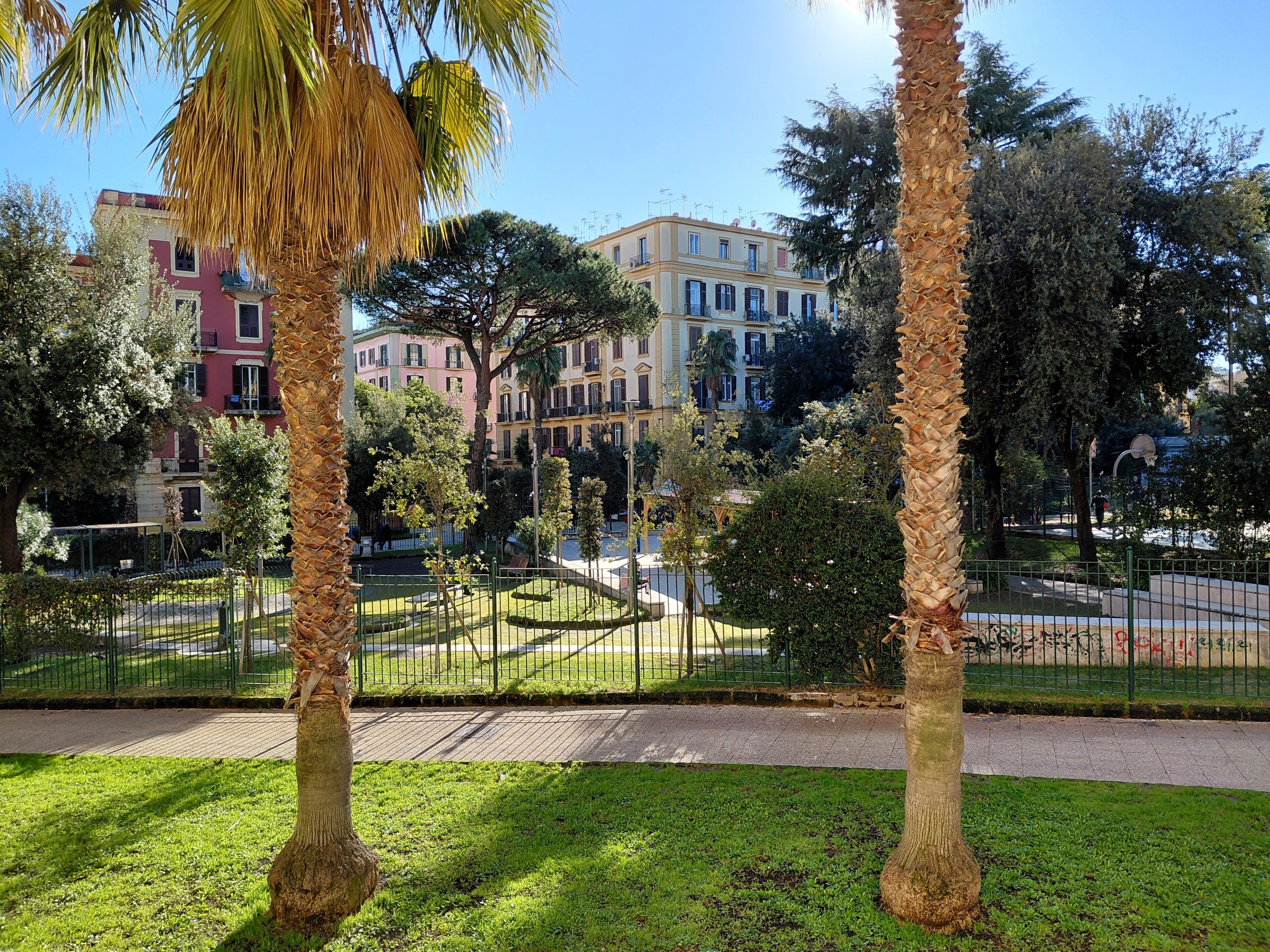 Standard trippelrum - utsikt mot trädgården | Utsikt från rummet