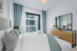 1 bedroom, in-room safe, iron/ironing board, free WiFi - Prime location near the park, just minutes from the metro (Dubai)