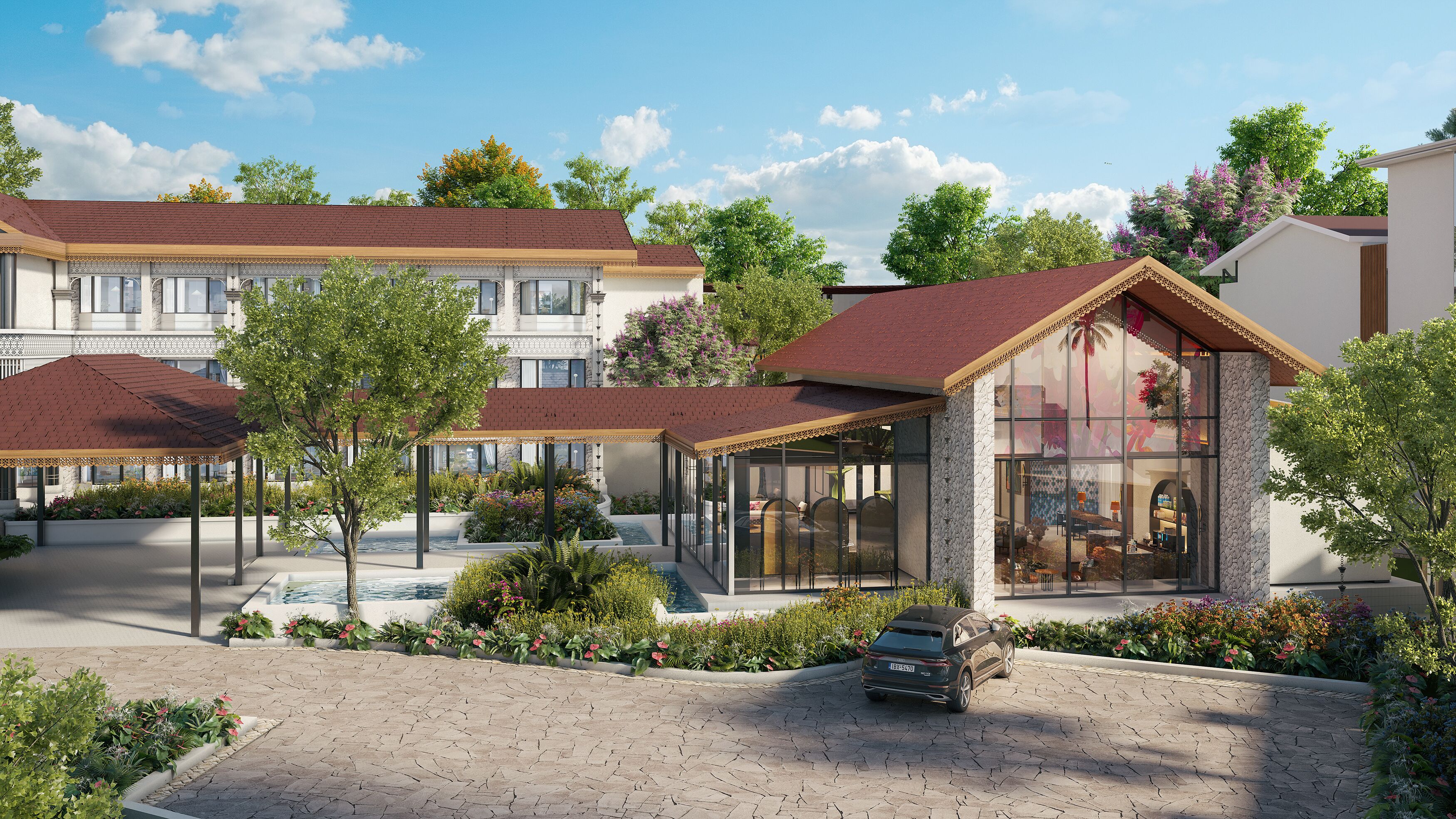 واجهة المنشأة