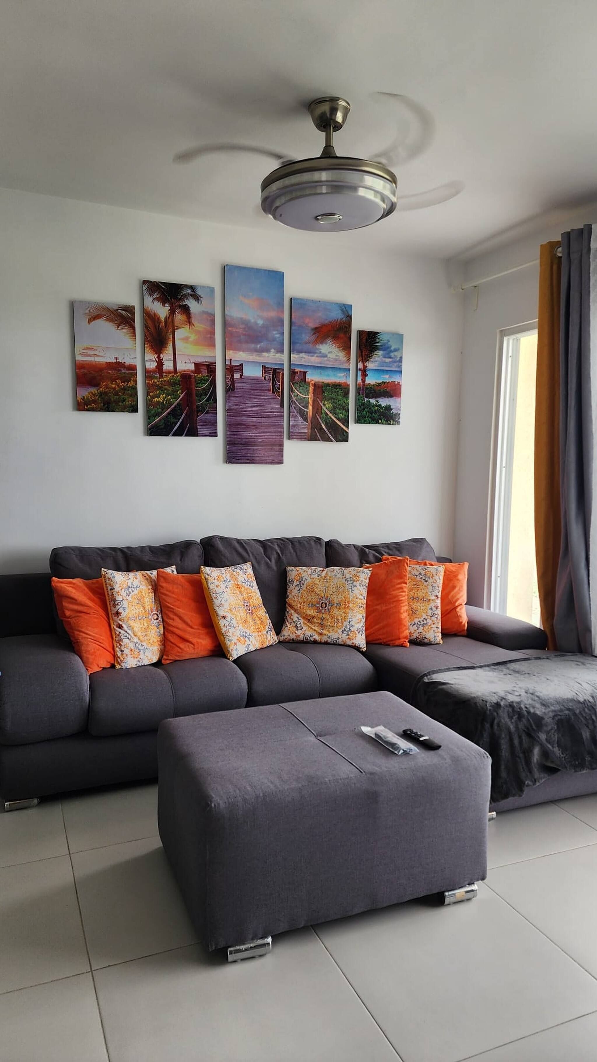 Apartment, 3 Bedrooms, Smoking, Terrace | Living area