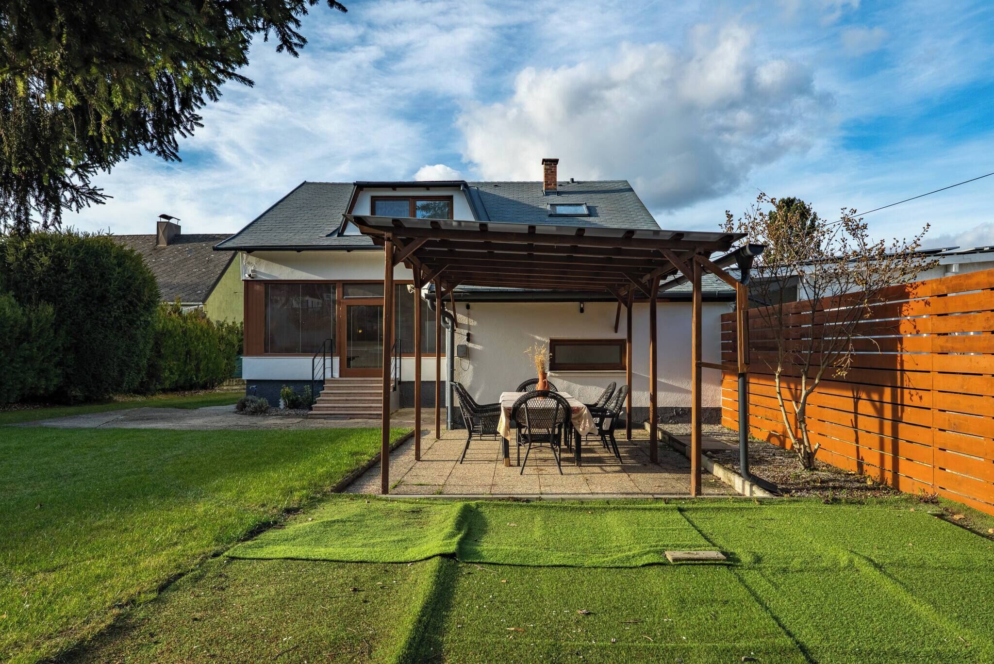 Ferienhaus, 5 Schlafzimmer, Raucher | Terrasse/Patio