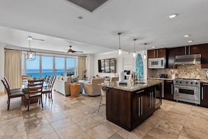 Interior - 3BD Oceanfront Retreat w/ Lanai, Floor-to-Ceiling Views & Modern Kitchen - Honua Kai 825 (Lahaina)