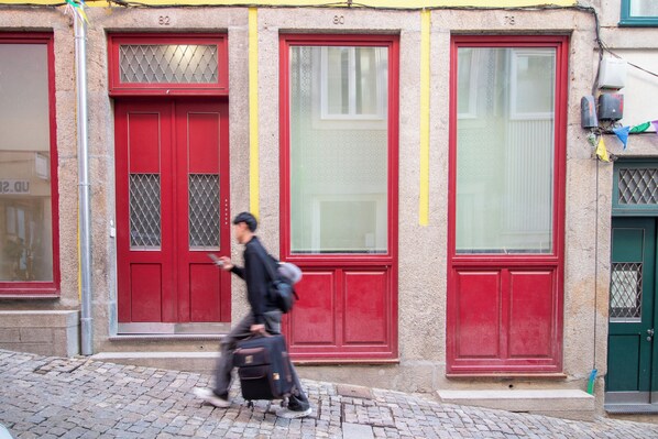 Façana frontal de l'allotjament