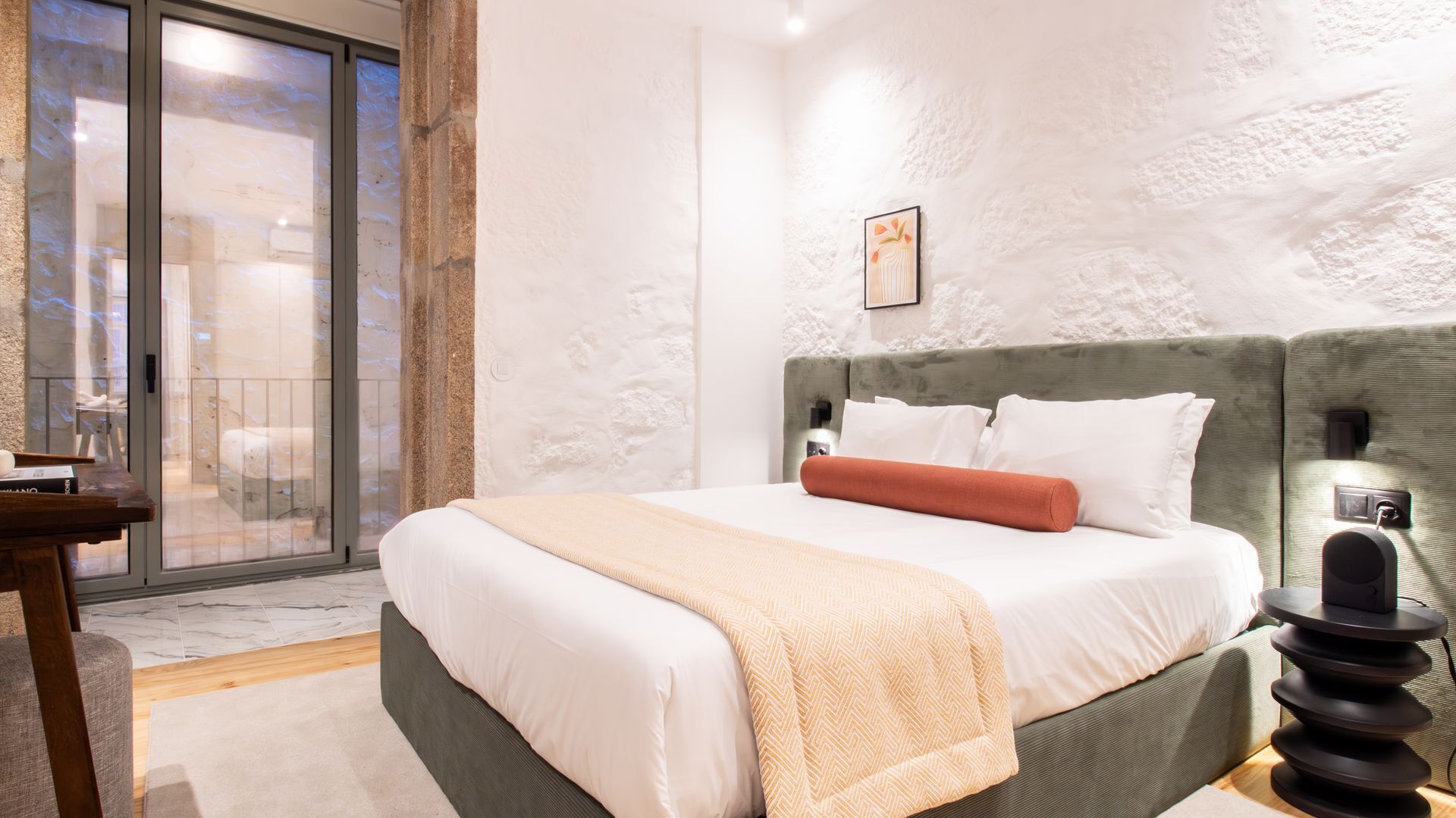 Façana frontal de l'allotjament