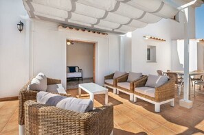 Outdoor dining - Pol Holiday Home for 6 People with Private Pool in Portocolom (Felanitx)