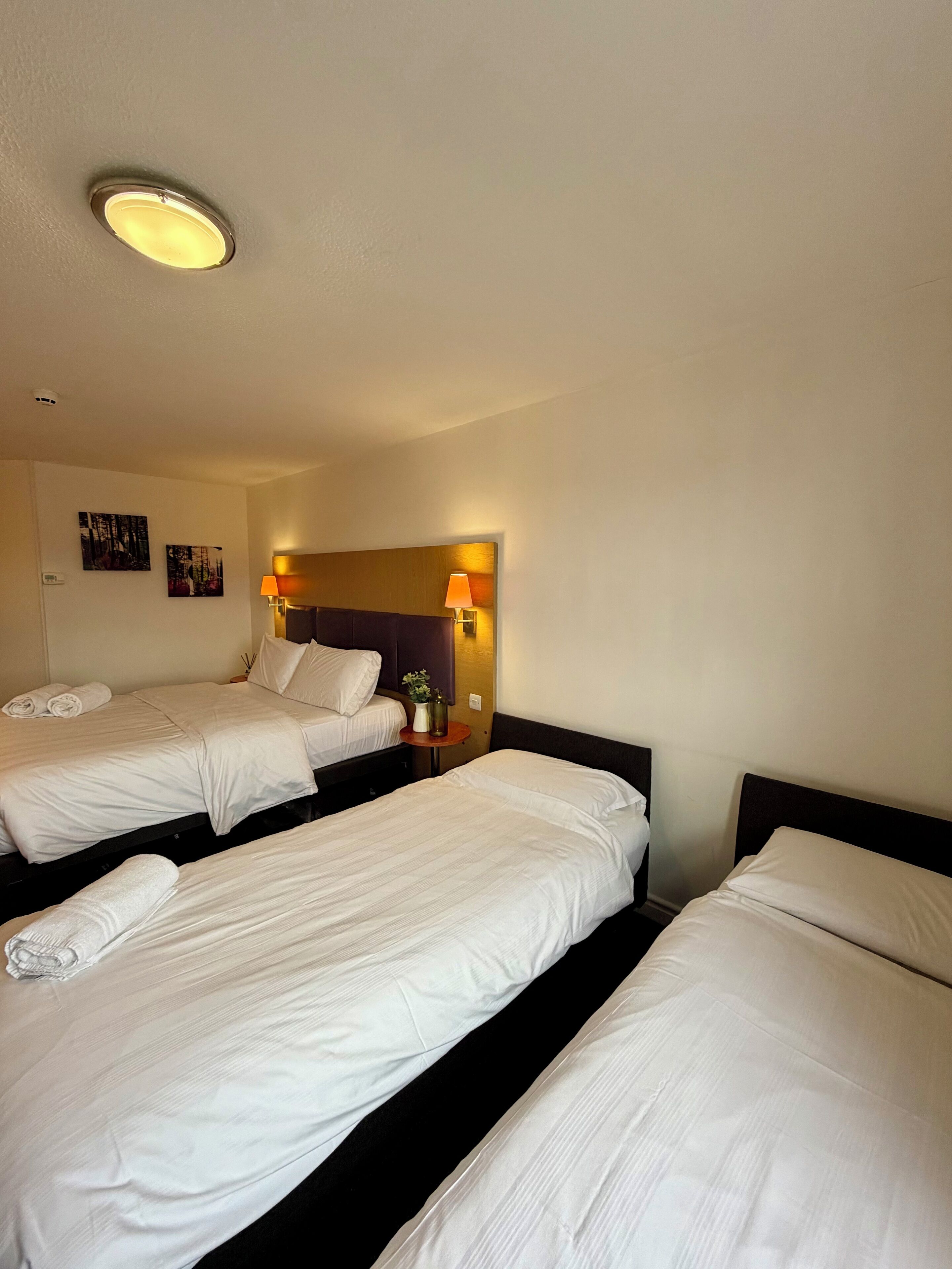 Desk, laptop workspace, iron/ironing board, free WiFi