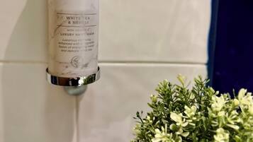 Premier Quadruple Room | Bathroom amenities | Combined shower/tub, free toiletries, hair dryer, towels