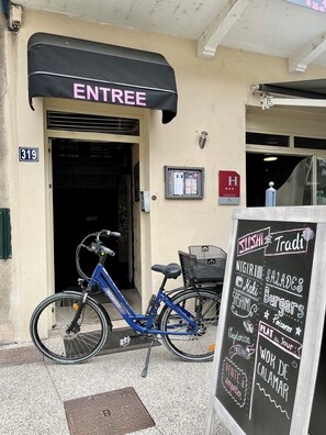 Fassade der Unterkunft