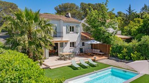 Pool - Provencal Villa with private pool large garden - Villa du Vallon by Sur la mer (Saint Raphael)
