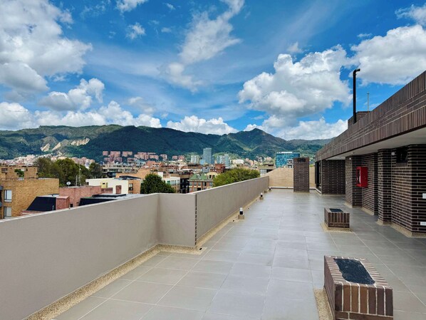Apartment | 1 bedroom, Internet - w Colorful Loft w Balcony in Santa B Rbara (Bogotá)
