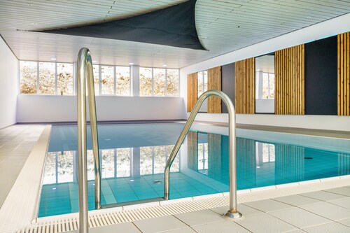 Ferienwohnung Alpenpanorama mit Pool und Sauna 